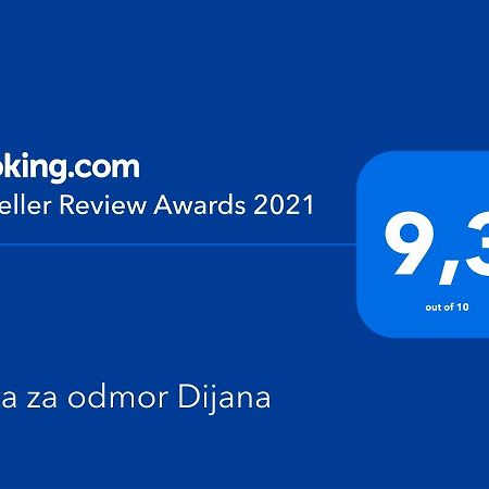Kuca Za Odmor Dijana Villa Gornje Selo Eksteriør billede